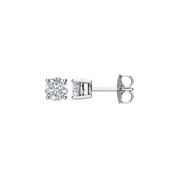 Diamond Stud Earring .46 carats Blue Water Jewelers Saint Augustine, FL