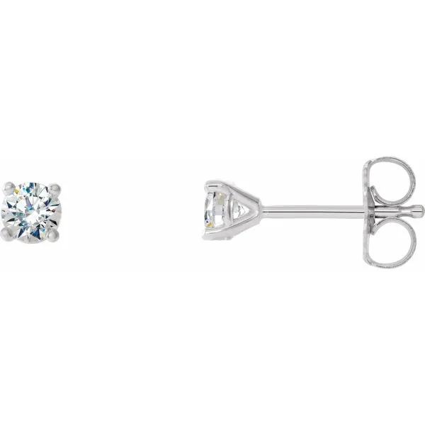 .25 TCW NATURAL DIAMOND STUD EARRINGS Blue Water Jewelers Saint Augustine, FL