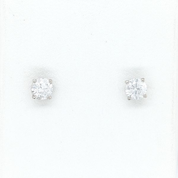 1.46 TCW DIAMOND STUD EARRINGS Blue Water Jewelers Saint Augustine, FL