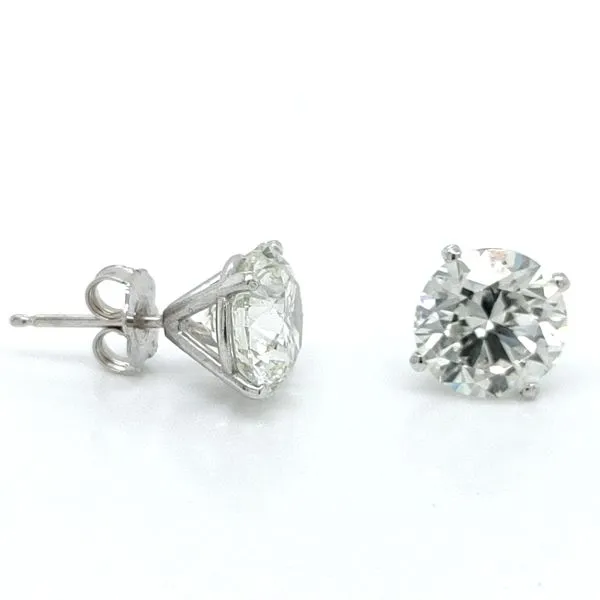 5.02 TCW DIAMOND STUD EARRINGS Blue Water Jewelers Saint Augustine, FL