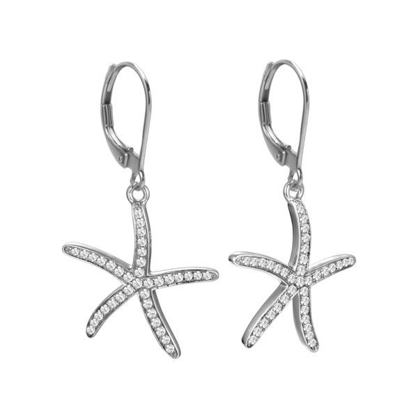 Starfish Earrings Blue Water Jewelers Saint Augustine, FL