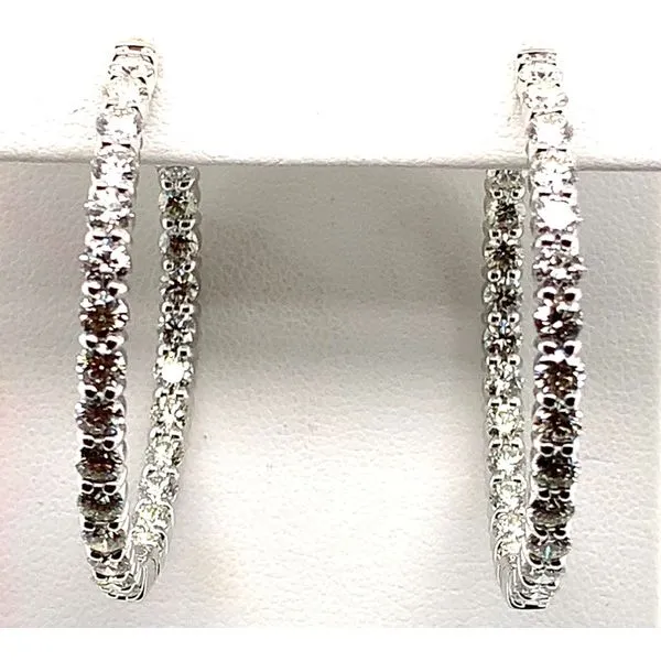 Diamond Earrings Blue Water Jewelers Saint Augustine, FL