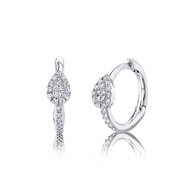 DIAMOND HUGGIE EARRINGS Blue Water Jewelers Saint Augustine, FL