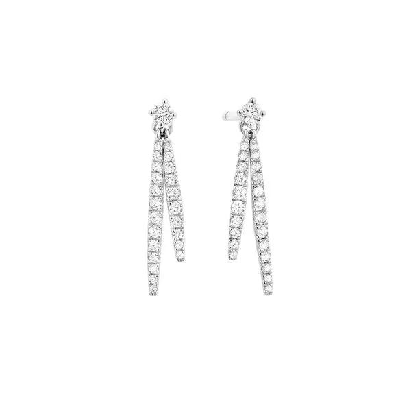 Diamond Earrings Blue Water Jewelers Saint Augustine, FL