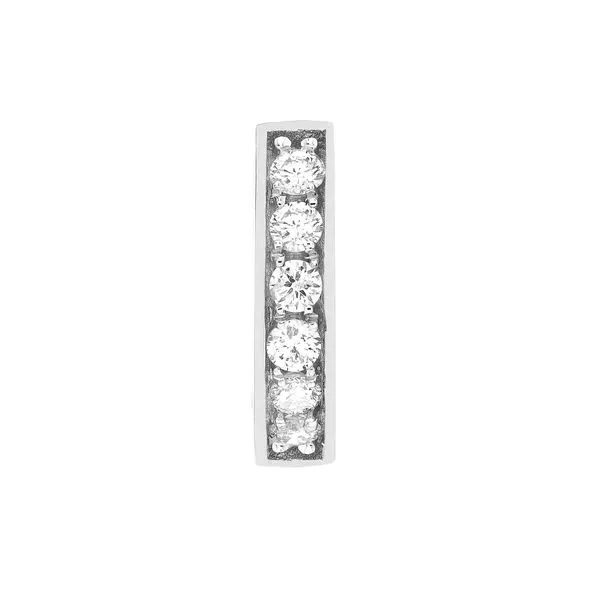 Diamond Huggie Earrings Image 3 Blue Water Jewelers Saint Augustine, FL