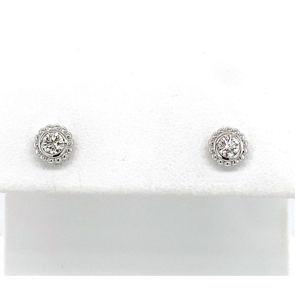 Forevermark Diamond Stud Earrings Blue Water Jewelers Saint Augustine, FL