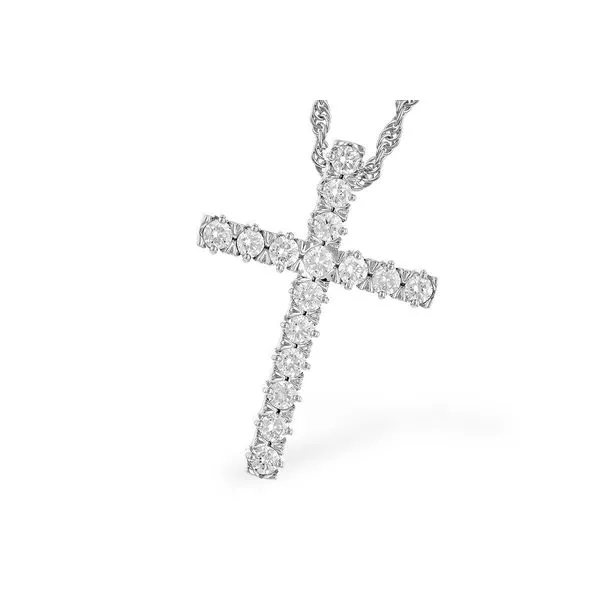 DIAMOND CROSS PENDANT Blue Water Jewelers Saint Augustine, FL