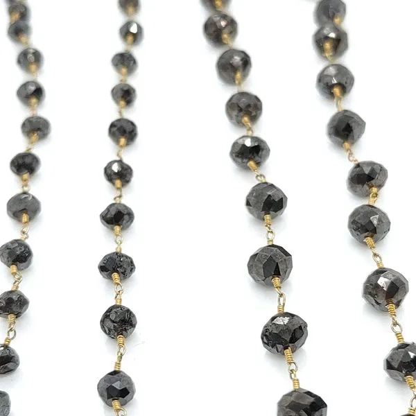BLACK DIAMOND NECKLACE Image 2 Blue Water Jewelers Saint Augustine, FL