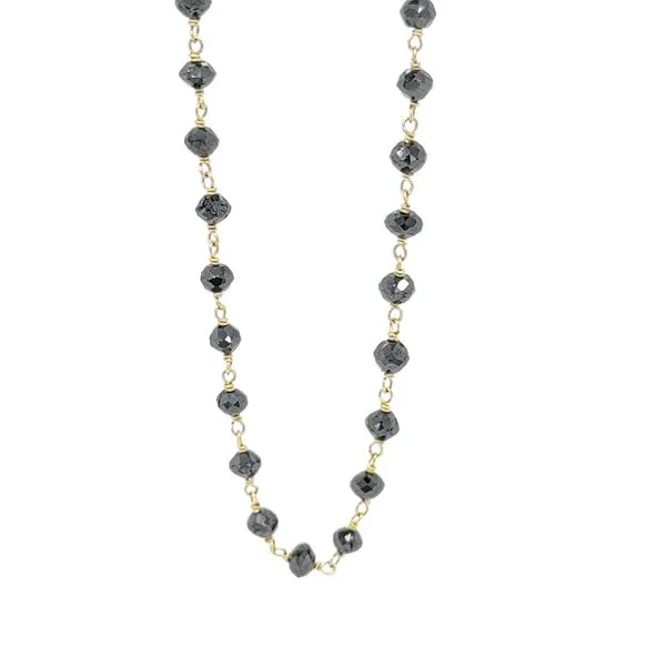 BLACK DIAMOND NECKLACE Image 2 Blue Water Jewelers Saint Augustine, FL