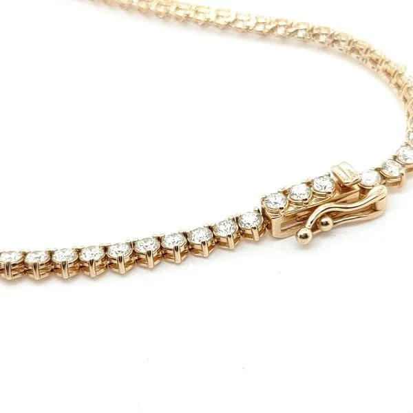 DIAMOND TENNIS NECKLACE Image 4 Blue Water Jewelers Saint Augustine, FL