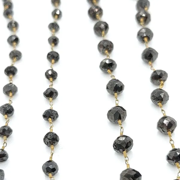 45.68 TCW BLACK DIAMOND NECKLACE Image 2 Blue Water Jewelers Saint Augustine, FL