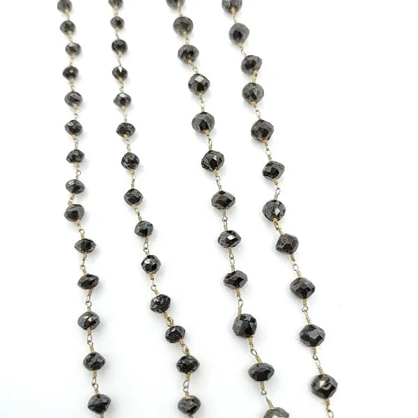 45.68 TCW BLACK DIAMOND NECKLACE Blue Water Jewelers Saint Augustine, FL