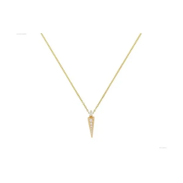 DIAMOND SPIKE ADJUSTABLE NECKLACE Blue Water Jewelers Saint Augustine, FL