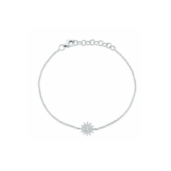 Shy Creation DIAMOND STARBURST BRACELET 001 170 00629 14KW Blue