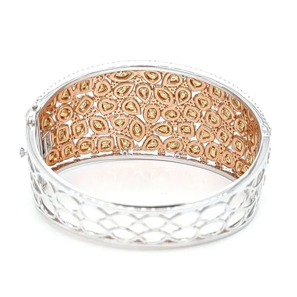 16.52 TCW DIAMOND BANGLE BRACELET Image 2 Blue Water Jewelers Saint Augustine, FL