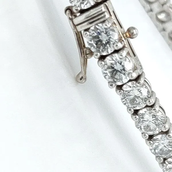 10.42 TCW LAB-GROWN DIAMOND TENNIS BRACELET Image 2 Blue Water Jewelers Saint Augustine, FL