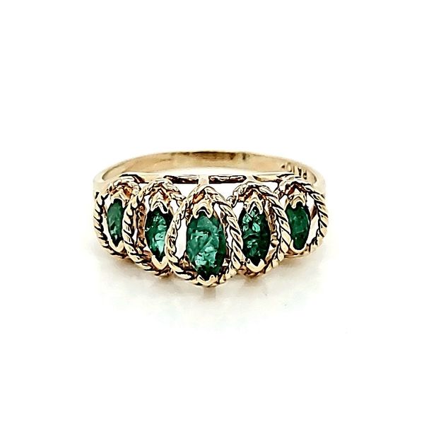 Estate Emerald Ring Blue Water Jewelers Saint Augustine, FL