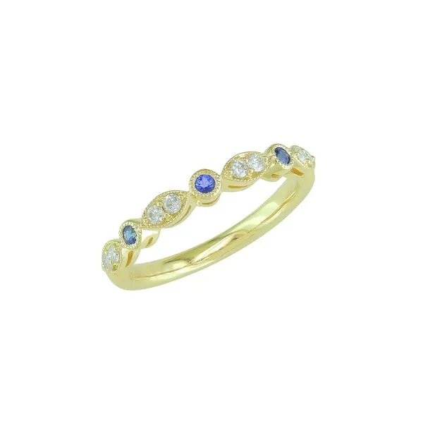 SAPPHIRE DIAMOND RING Blue Water Jewelers Saint Augustine, FL