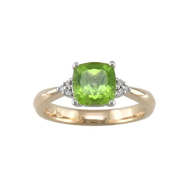 PERIDOT DIAMOND RING Blue Water Jewelers Saint Augustine, FL