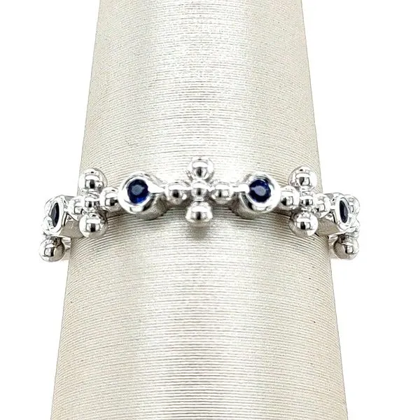 SAPPHIRE GOLD RING Blue Water Jewelers Saint Augustine, FL
