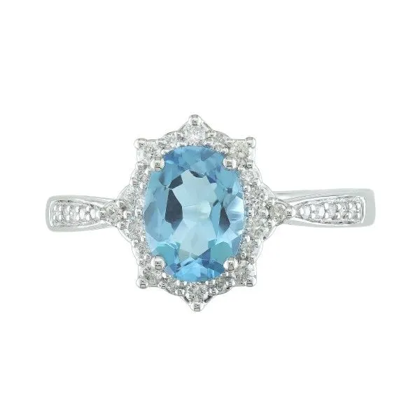 BLUE TOPAZ RING Blue Water Jewelers Saint Augustine, FL