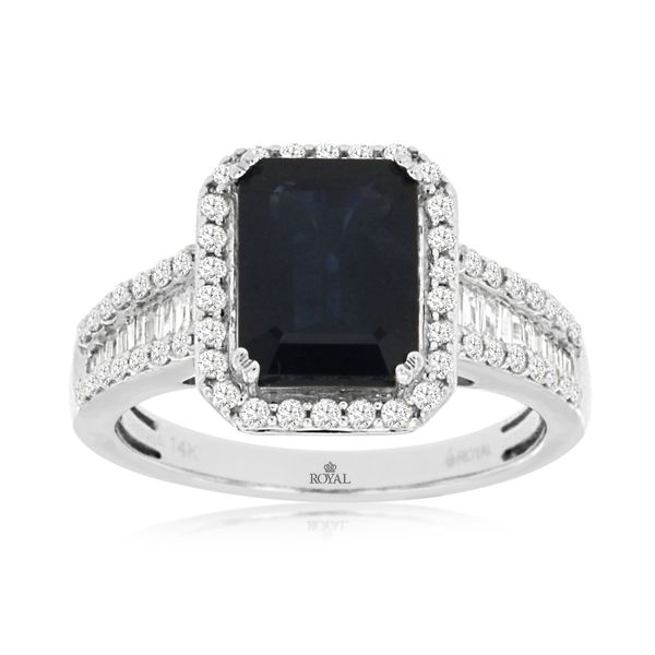 RJM 14K White Gold Ring Blue Water Jewelers Saint Augustine, FL