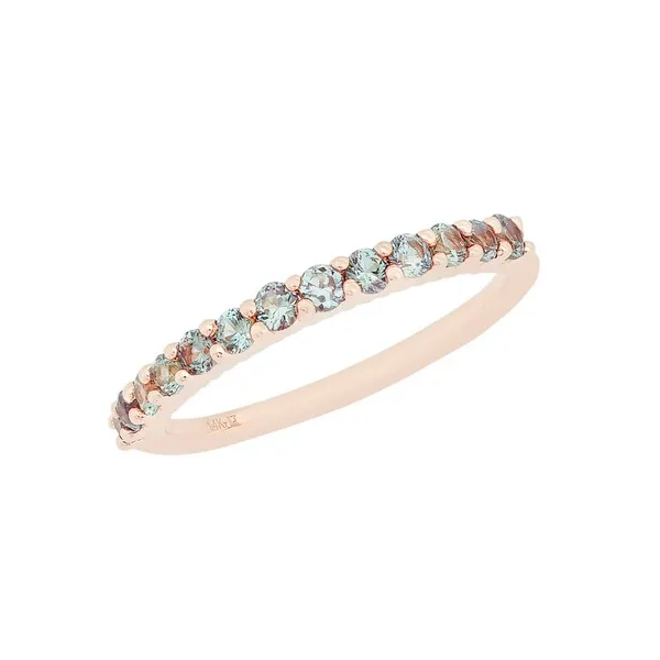 ALEXANDRITE 0.54 TCW ROSE GOLD RING Blue Water Jewelers Saint Augustine, FL