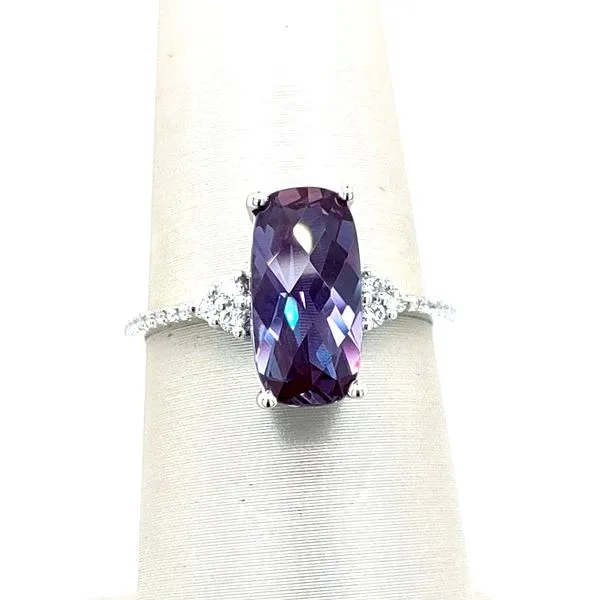ALEXANDRITE 2.36 CT AND DIAMOND 0.108 TCW RING Image 3 Blue Water Jewelers Saint Augustine, FL