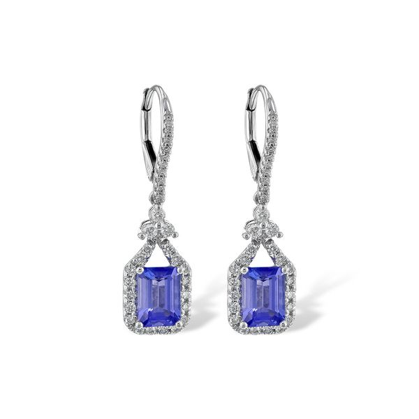 Tanzanite Earrings Blue Water Jewelers Saint Augustine, FL