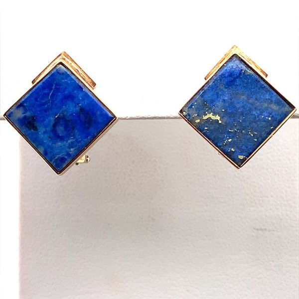 Colored Stone Lapis Earrings Blue Water Jewelers Saint Augustine, FL
