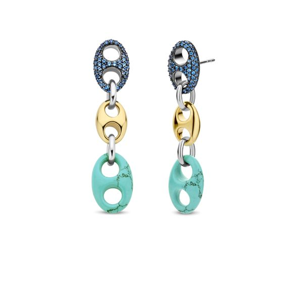 Colored Stone Earrings Blue Water Jewelers Saint Augustine, FL