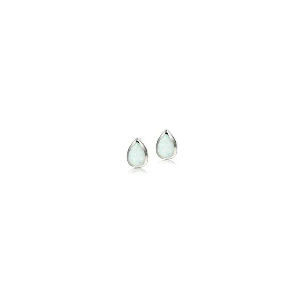 OPAL SILVER STUD EARRINGS Blue Water Jewelers Saint Augustine, FL