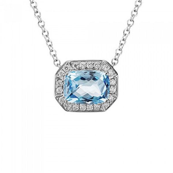 Aquamarine Pendant Blue Water Jewelers Saint Augustine, FL
