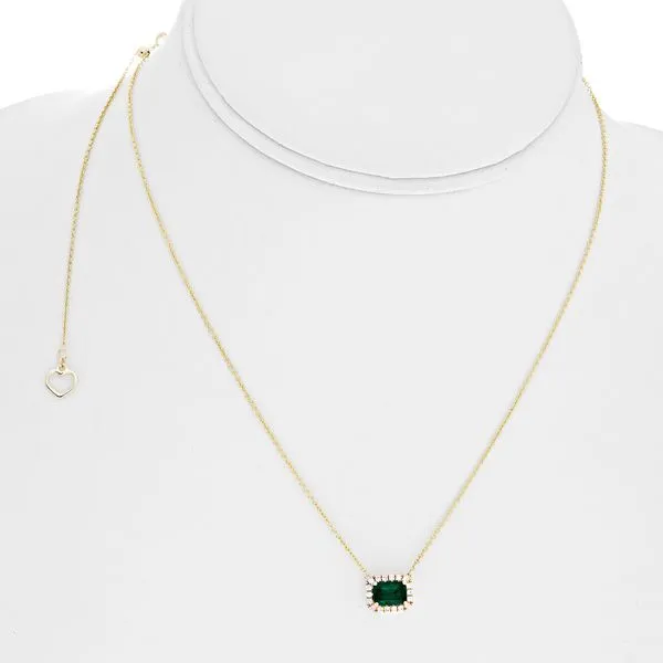 COLORED STONE PENDANT NECKLACE Image 3 Blue Water Jewelers Saint Augustine, FL