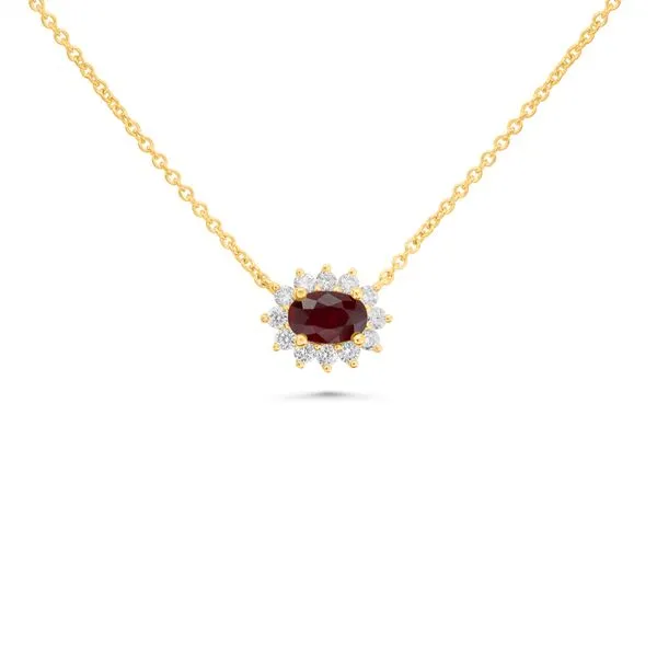 COLORED STONE PENDANT NECKLACE Blue Water Jewelers Saint Augustine, FL