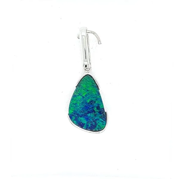 COLORED STONE PENDANT - AUSTRALIAN OPAL Blue Water Jewelers Saint Augustine, FL