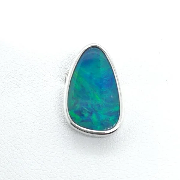 AUSTRAILIAN OPAL DOUBLET PENDANT Blue Water Jewelers Saint Augustine, FL