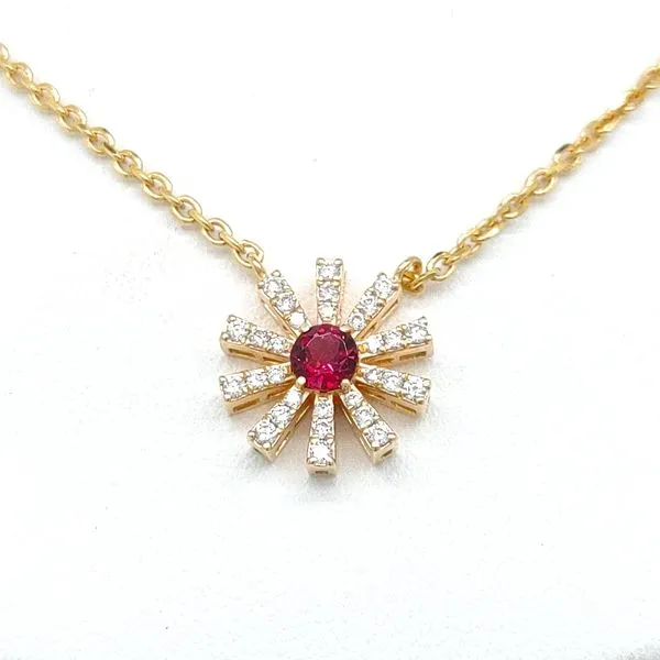 COLORED STONE PENDANT NECKLACE Blue Water Jewelers Saint Augustine, FL