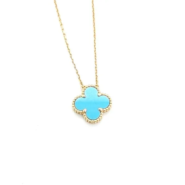 TURQUOISE PENDANT NECKLACE Blue Water Jewelers Saint Augustine, FL