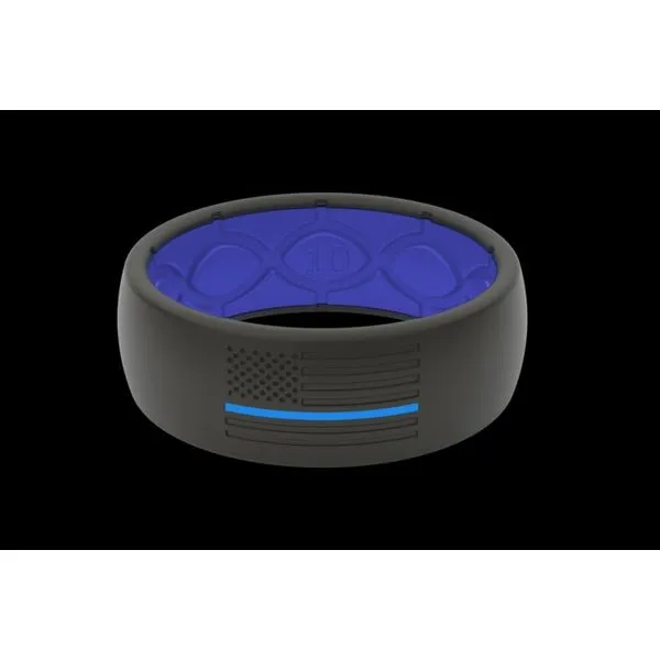 Silicone Wedding Band Blue Water Jewelers Saint Augustine, FL