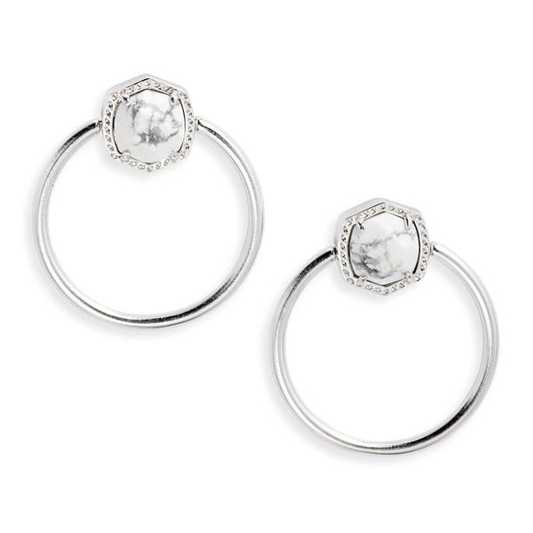 Davie Hoop Earrings Blue Water Jewelers Saint Augustine, FL