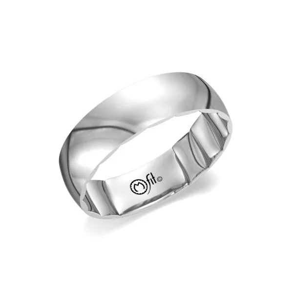 WHITE GOLD MEN'S WEDDING BAND Blue Water Jewelers Saint Augustine, FL