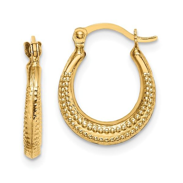 Gold Earrings Blue Water Jewelers Saint Augustine, FL