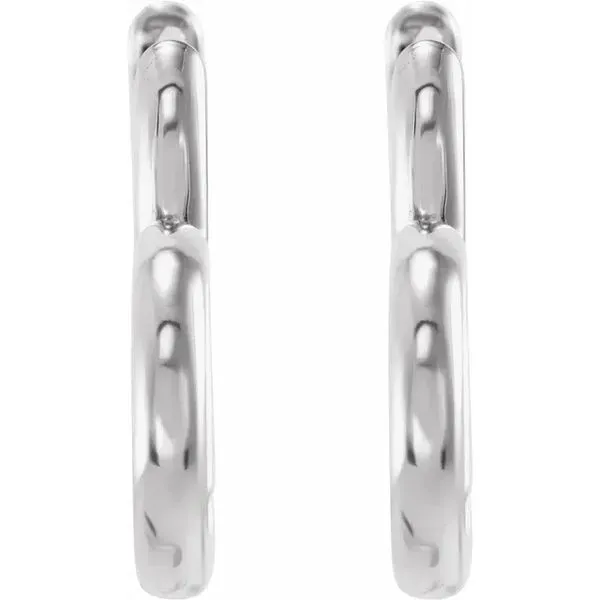 GOLD HUGGIE EARRINGS Image 2 Blue Water Jewelers Saint Augustine, FL