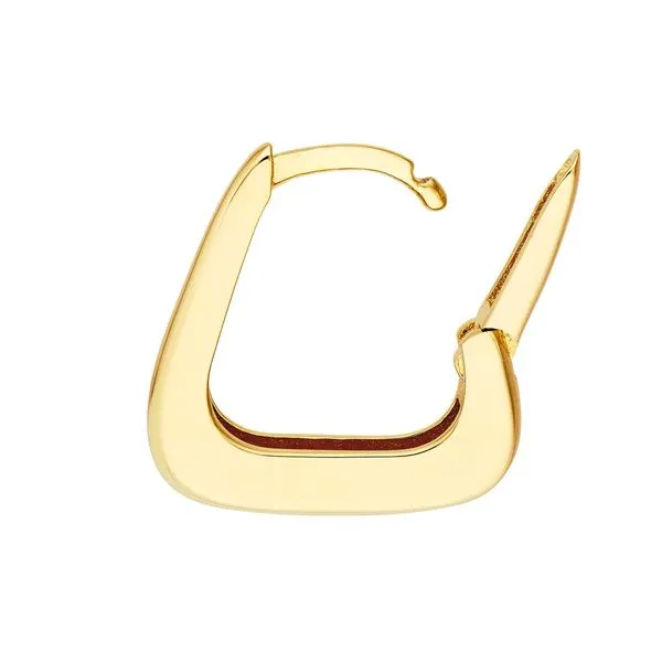 Gold Huggie Earrings Image 3 Blue Water Jewelers Saint Augustine, FL