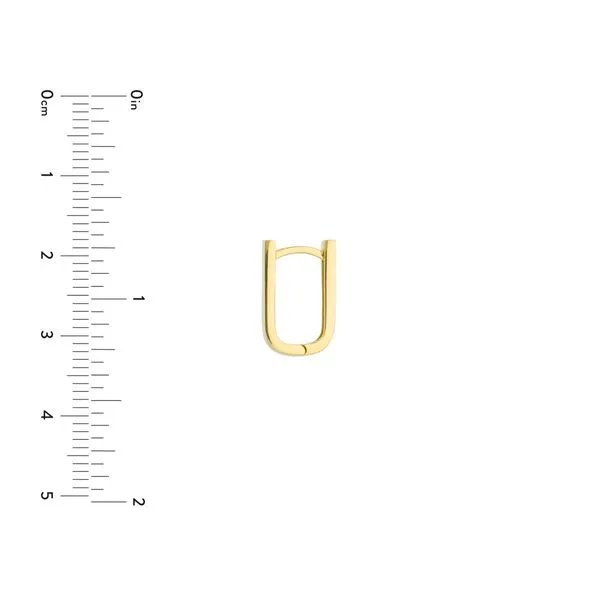 Gold Hoop Earrings Image 5 Blue Water Jewelers Saint Augustine, FL