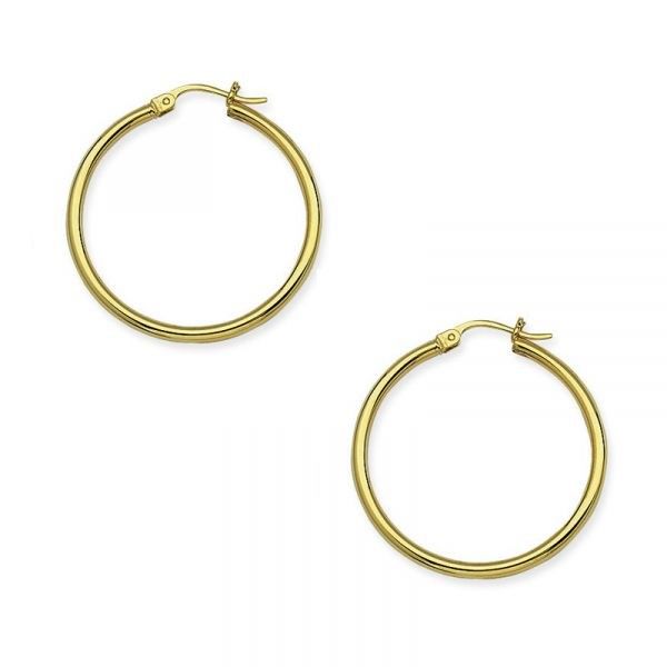 Gold Hoop Earrings Blue Water Jewelers Saint Augustine, FL