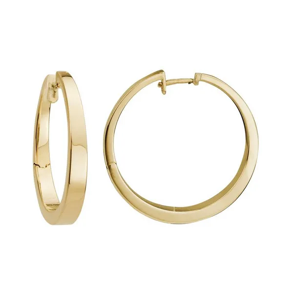 GOLD HOOP EARRINGS Blue Water Jewelers Saint Augustine, FL