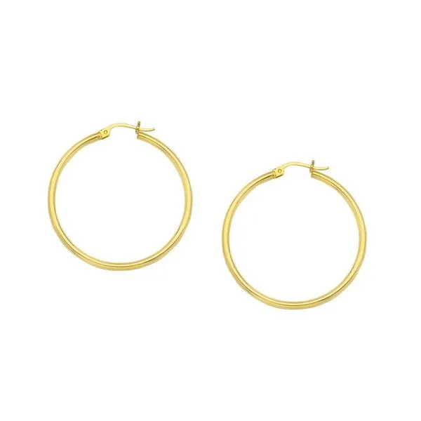 GOLD HOOP EARRINGS Blue Water Jewelers Saint Augustine, FL