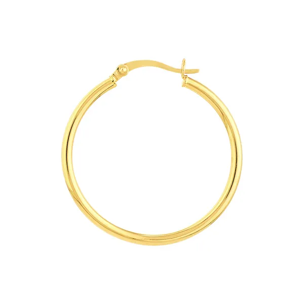 GOLD HOOP EARRINGS Image 3 Blue Water Jewelers Saint Augustine, FL
